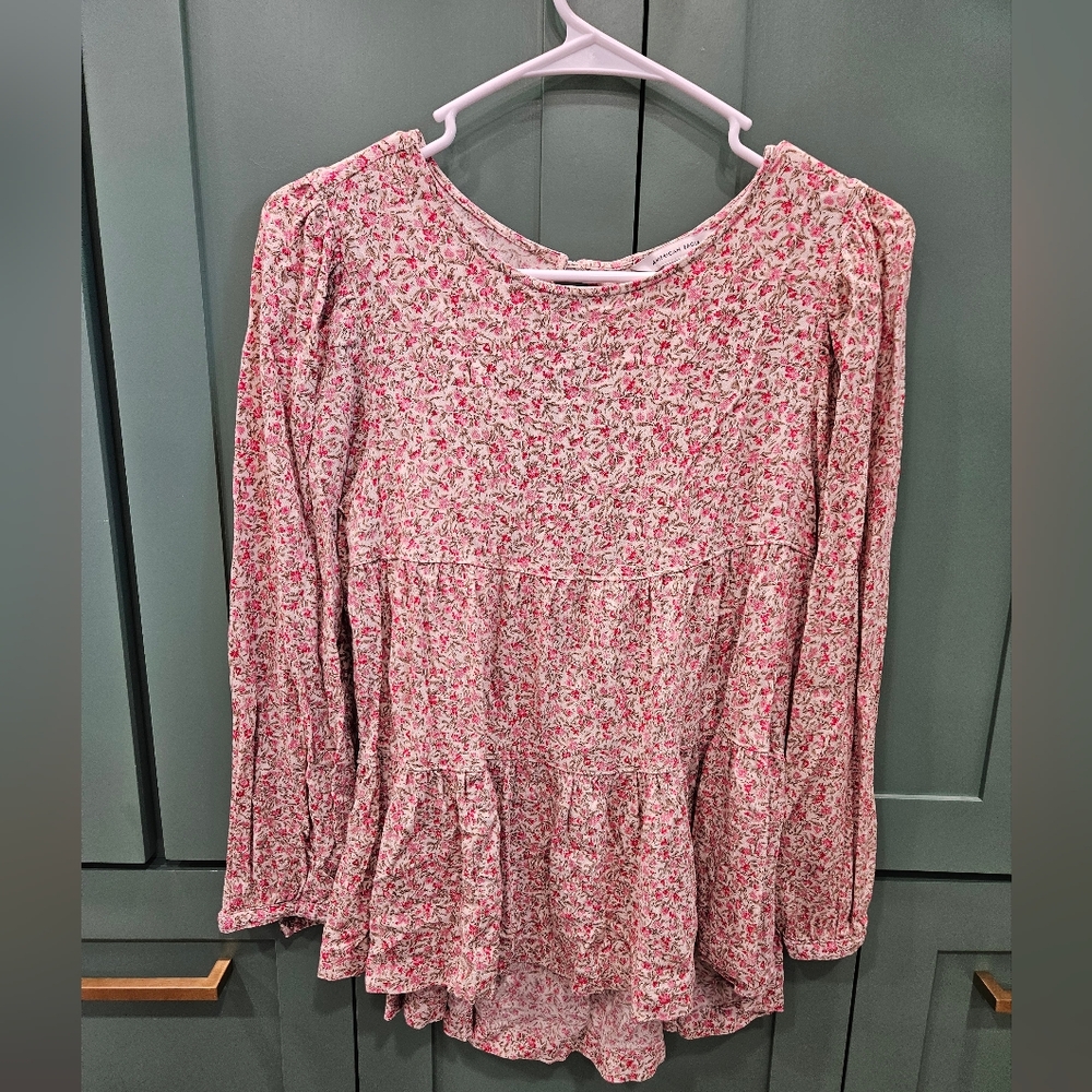 American Eagle Outfitters Floral Blouse
